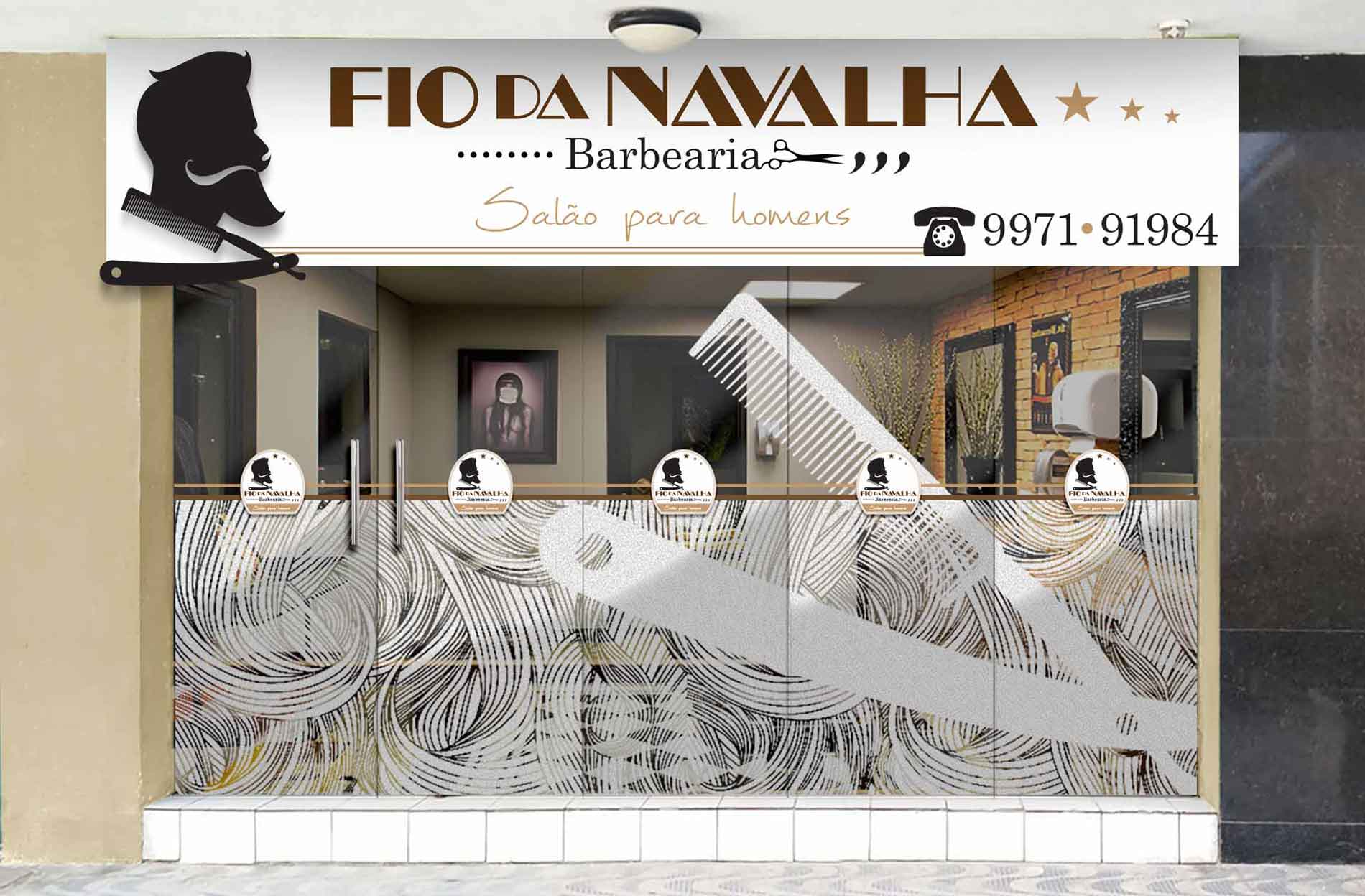 Criação de fachadas e ambientes personalizados.