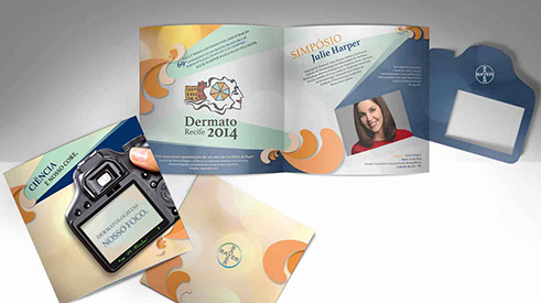 Identidade visual para empresas, eventos e convenções. Convites personalizados, projeto gráfico, design de marcas.
