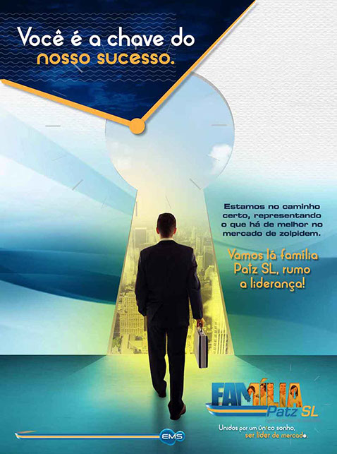 email mkt para ação de incentivo. Laboratório EMS.